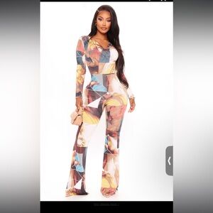 Long sleeve Renaissance jumpsuit Large